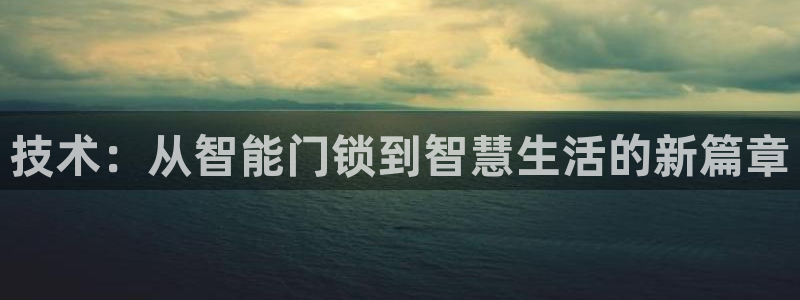 金进年会：技术：从智能门锁到智慧生活的新篇章