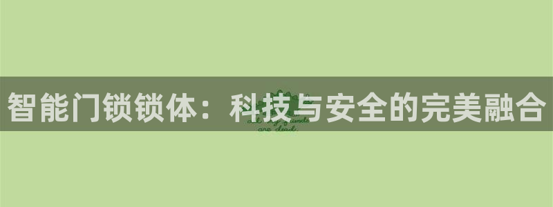 金年会金字招牌：智能门锁锁体：科技与安全的完美融合