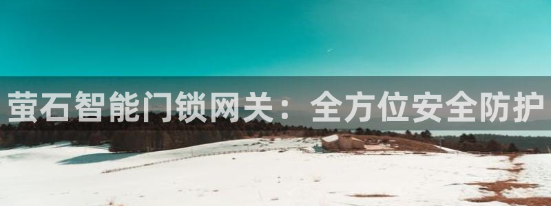 金年会最新登录：萤石智能门锁网关：全方位安全防护