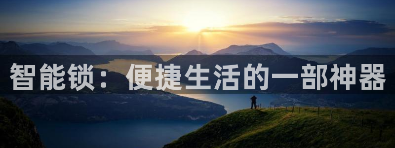 金年会国际：智能锁：便捷生活的一部神器