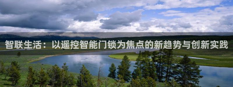 金年会金字招牌信誉至上：智联生活：以遥控智能门锁为焦点的新趋