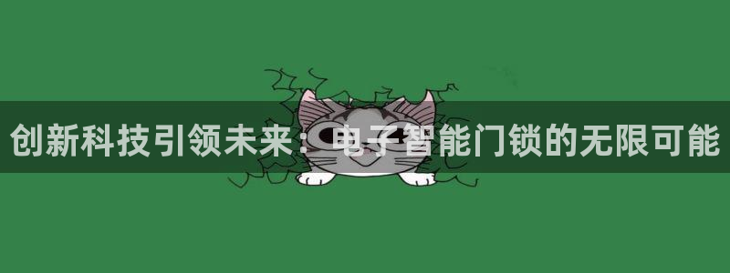 金年会注册官网：创新科技引领未来：电子智能门锁的无限可能