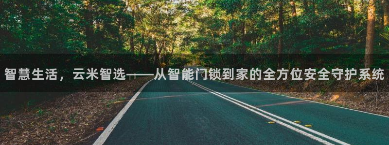 金年会官方在线登录：智慧生活，云米智选——从智能门锁到家的全