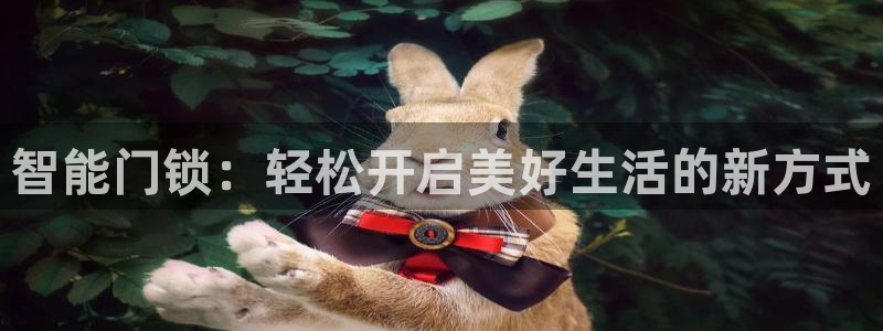 金年会活动：智能门锁：轻松开启美好生活的新方式