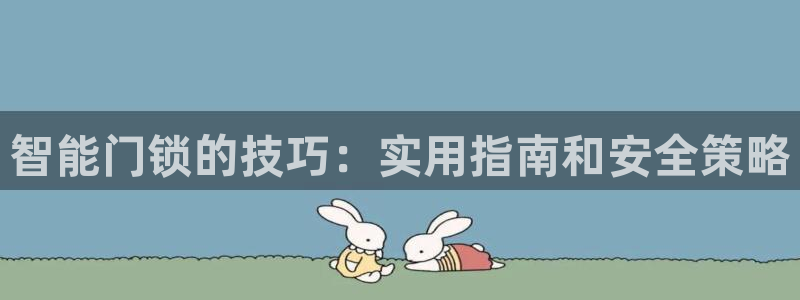 金年会平台包赔：智能门锁的技巧：实用指南和安全策略