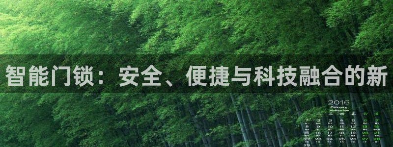 金年会体育官方网站：智能门锁：安全、便捷与科技融合的新