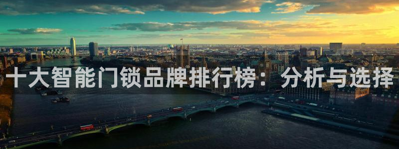 金年会网登录平台入口：十大智能门锁品牌排行榜：分析与选择