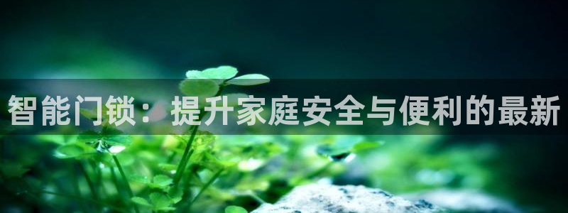 金年会ios下载：智能门锁：提升家庭安全与便利的最新