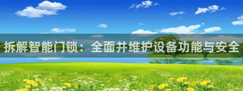 今年会送彩金28：拆解智能门锁：全面并维护设备功能与安全