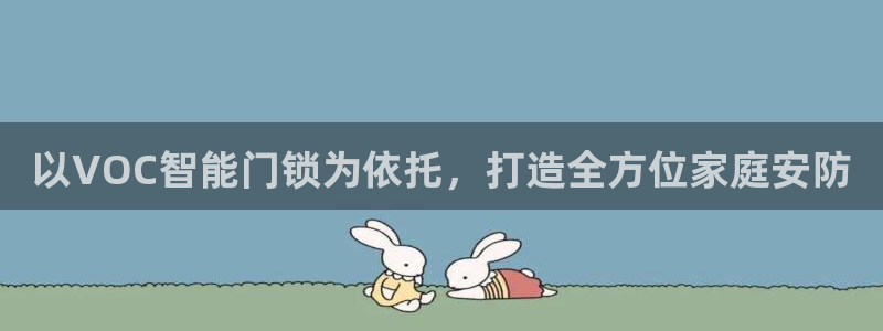金年会官方入口：以VOC智能门锁为依托，打造全方位家庭安防