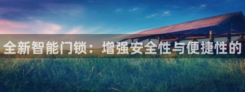金年会嗨聊app下载：全新智能门锁：增强安全性与便捷性的