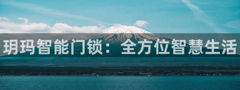 金年会平台：玥玛智能门锁：全方位智慧生活