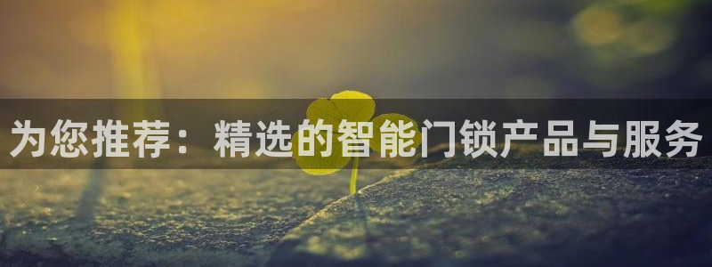 金年会官方在线登录：为您推荐：精选的智能门锁产品与服务