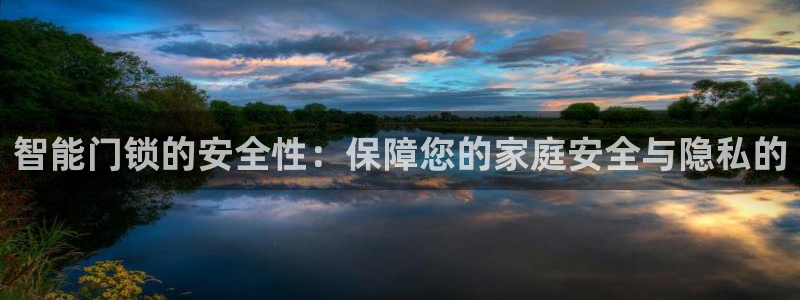 金年会最新登录：智能门锁的安全性：保障您的家庭安全与隐私的