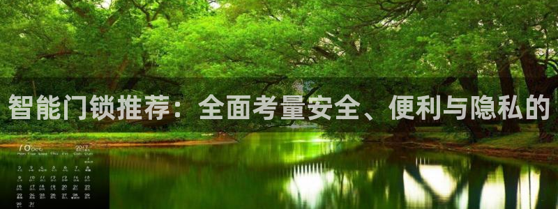 金年会APP下载：智能门锁推荐：全面考量安全、便利与隐私的